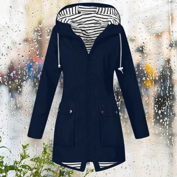 Outdoor Hooded Mountaineering Jacket Women - Image 5