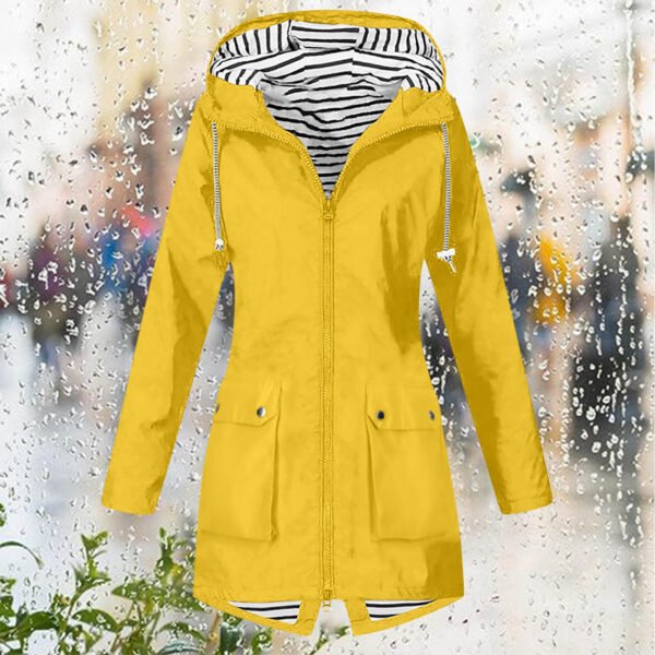 Outdoor Hooded Mountaineering Jacket Women - Image 10