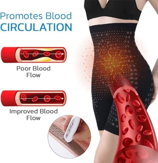 Far-red Negative Oxygen Ion Belly Tightening And Hip Lifting High Waist Pants - Image 5