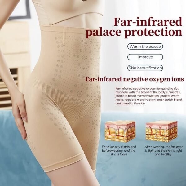 Far-red Negative Oxygen Ion Belly Tightening And Hip Lifting High Waist Pants - Image 2