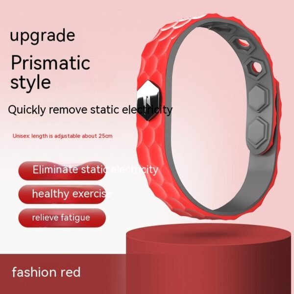 Minimalist Car Anti-static Silicone Wristband - Image 2