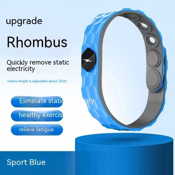 Minimalist Car Anti-static Silicone Wristband - Image 4